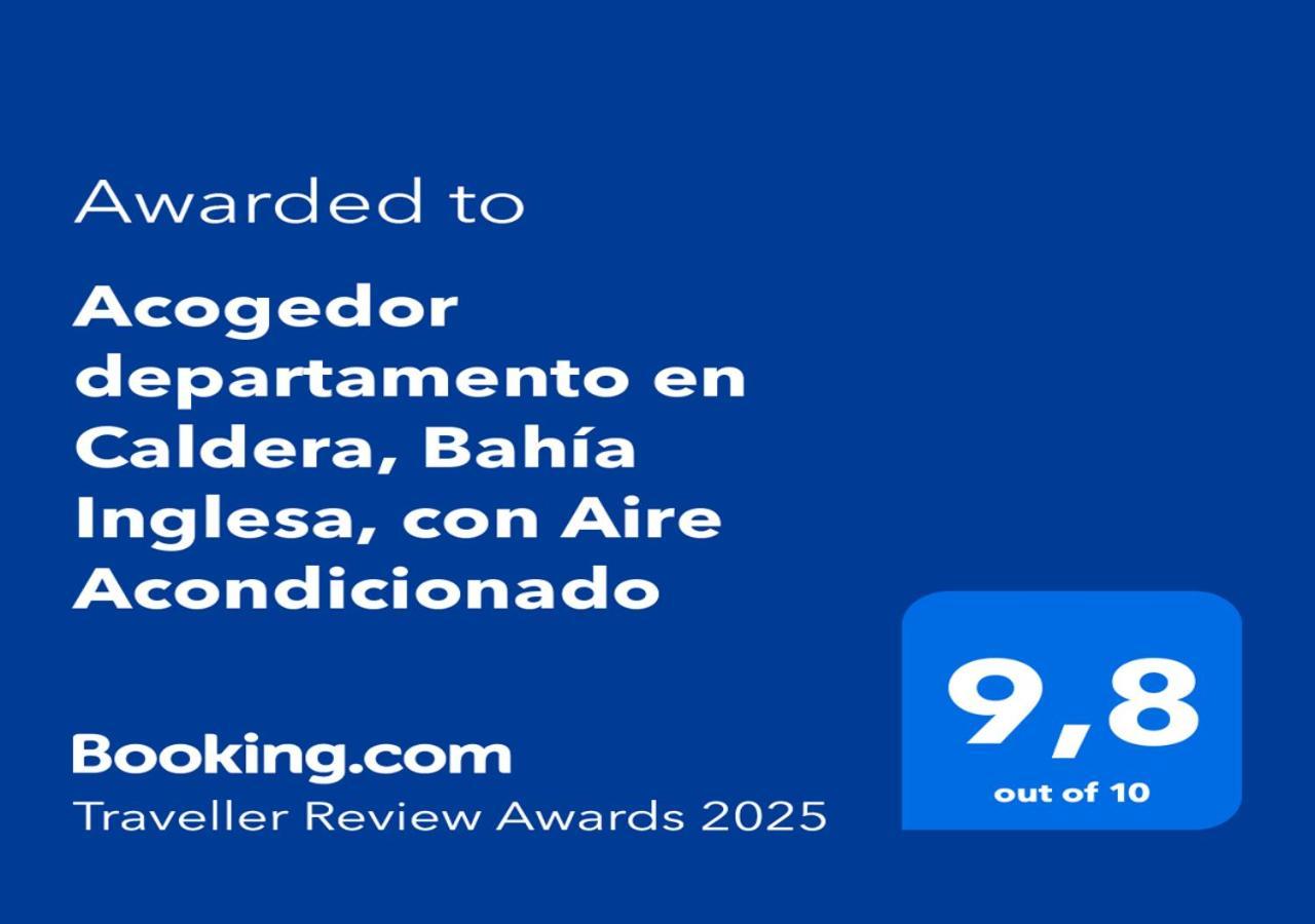 Acogedor Departamento En Caldera, Bahia Inglesa, Con Aire Acondicionado Apartamento